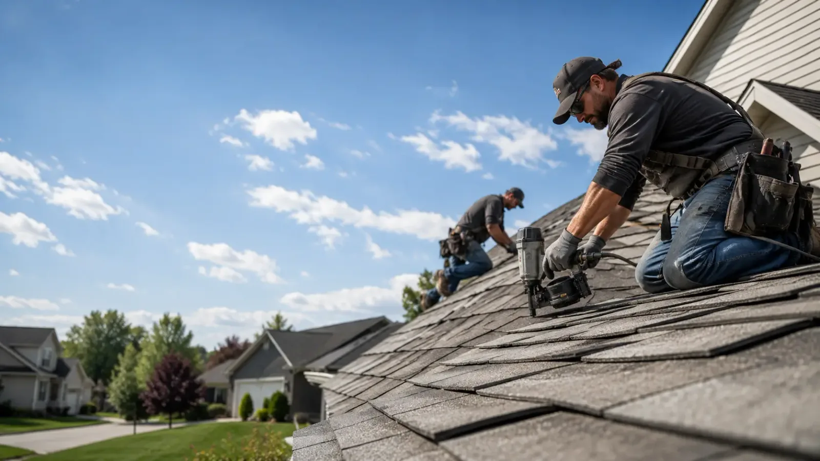 Storm Damage Roof Repair in Kingston, PA near me